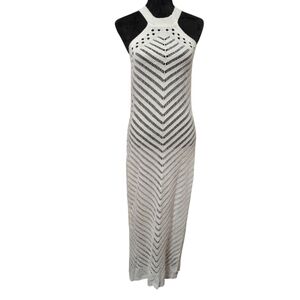 Herringbone Crochet Maxi Beach Resort Swim Cover